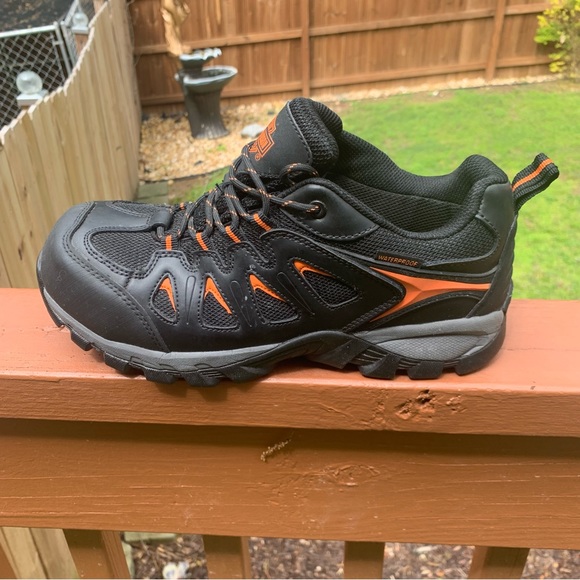 Men's Harley Davidson Composite Toe Eastfield WP Metal Free Work Shoe D93327 - Picture 8 of 16